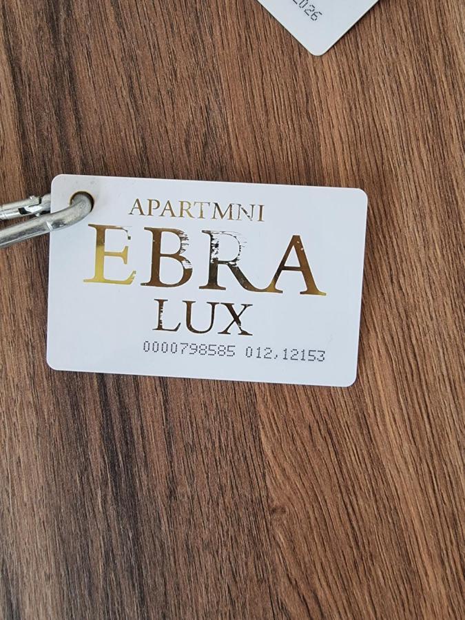 Ebra Lux Apartmani Dobra Voda Kültér fotó