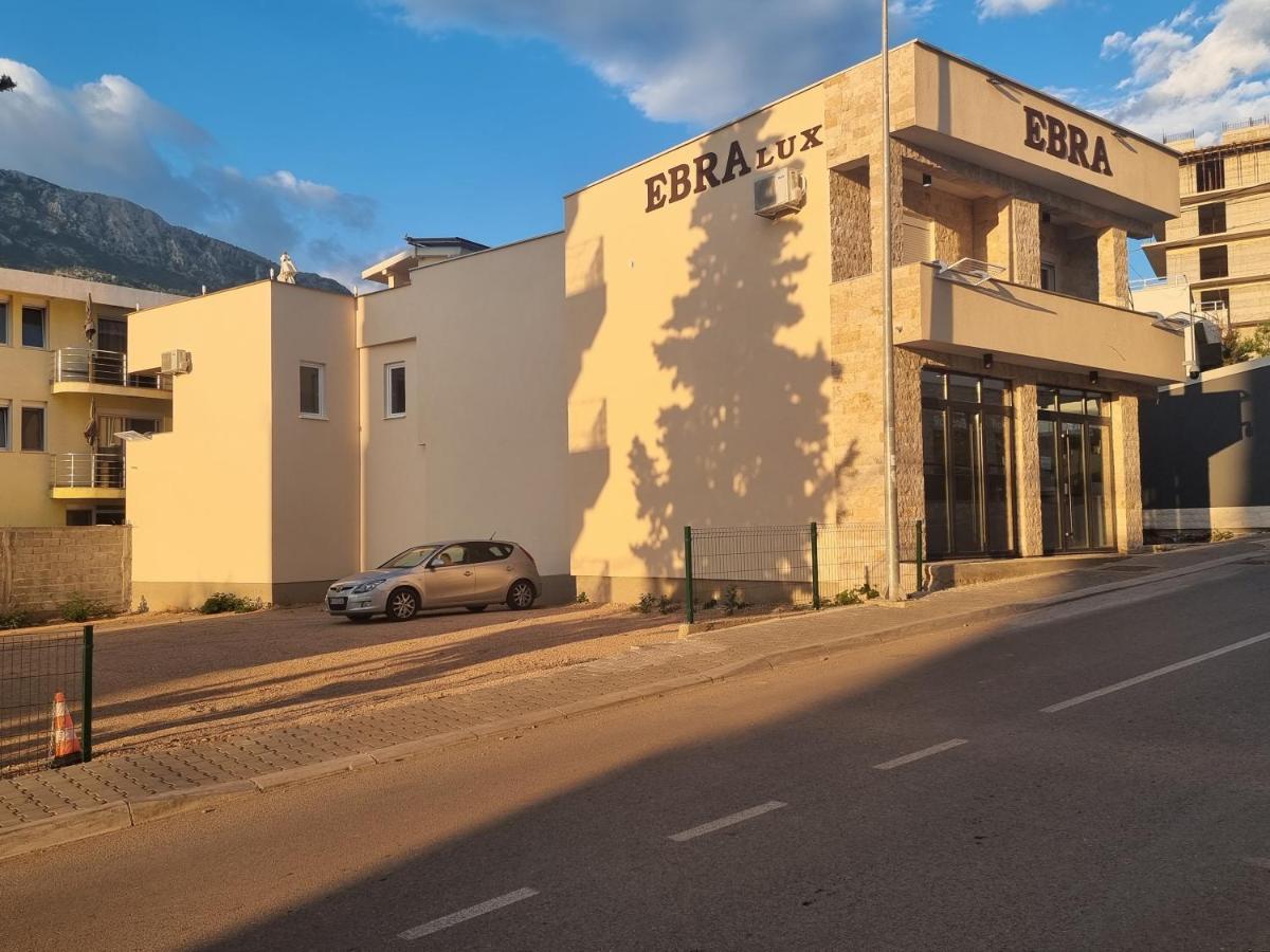 Ebra Lux Apartmani Dobra Voda Kültér fotó