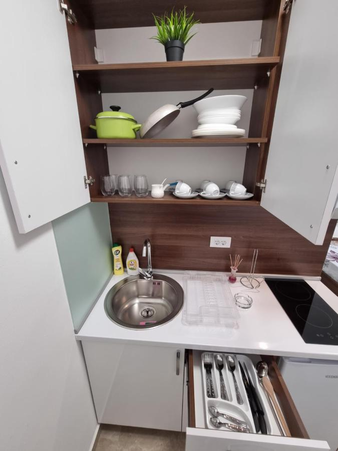 Ebra Lux Apartmani Dobra Voda Kültér fotó