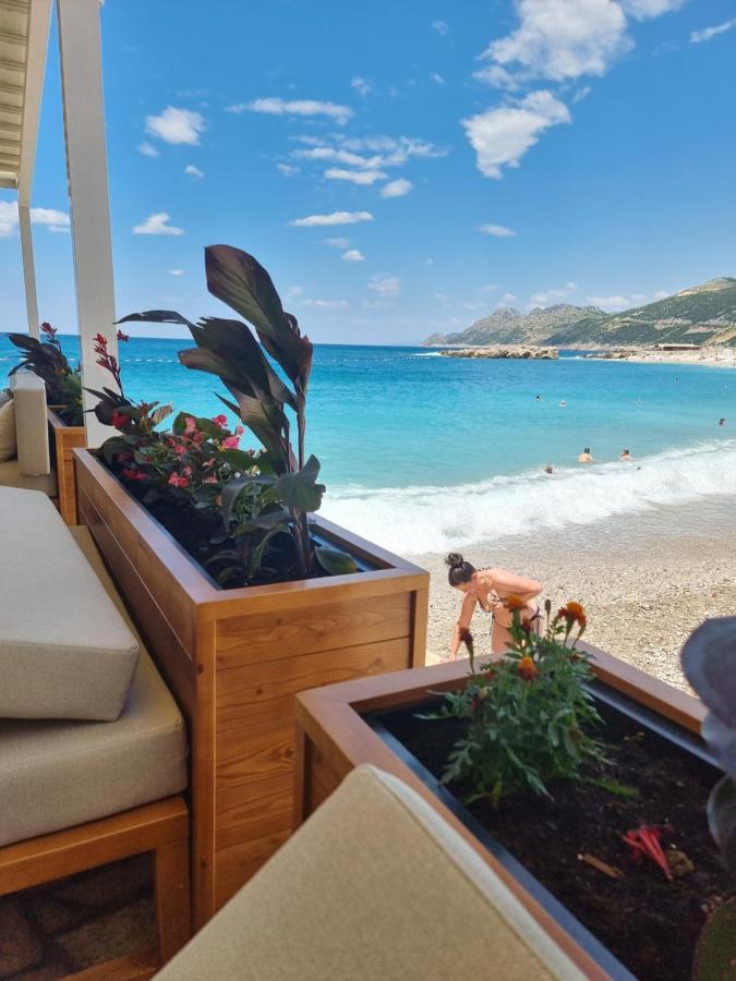Ebra Lux Apartmani Dobra Voda Kültér fotó